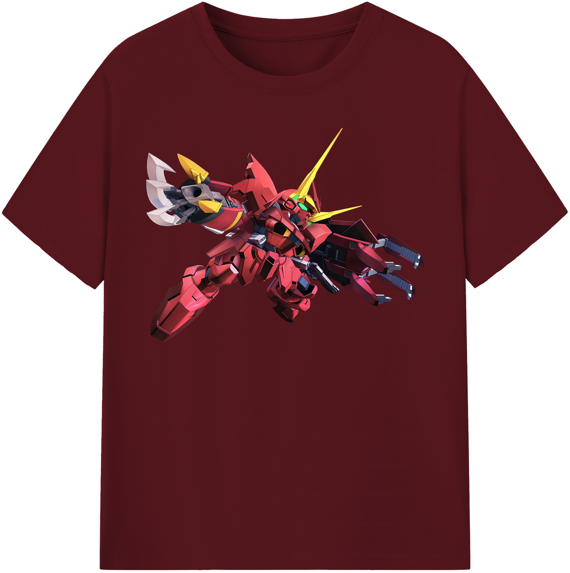 （画像用） 機動戦士ガンダム Mobile Suit Gundam 綿100％半袖Tシャツ（フロントプリント）
